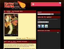 Tablet Screenshot of hatersbehatin.com